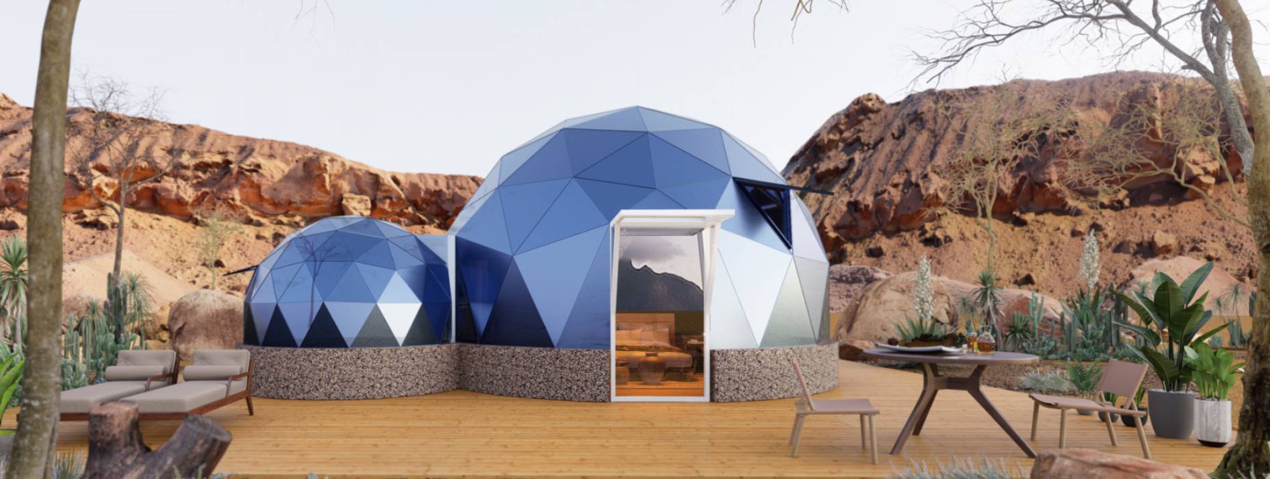 木垒球形智能光伏玻璃星空房